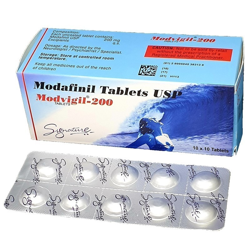 Buy Modafinil ModVigil 200mg | Pharma Grade | ADHD Medication